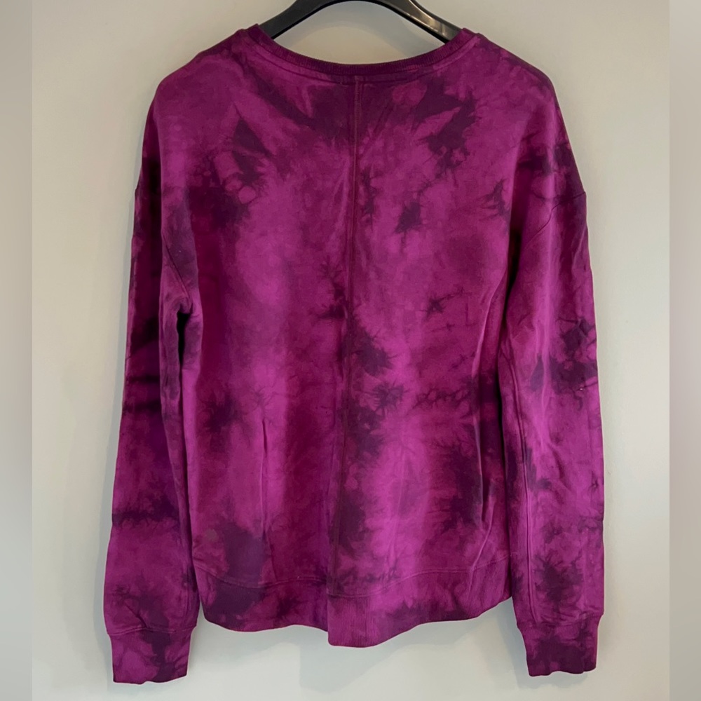 All In Motion Tie-Dye Athleisure Sweatshirt. - Picture 5 of 8